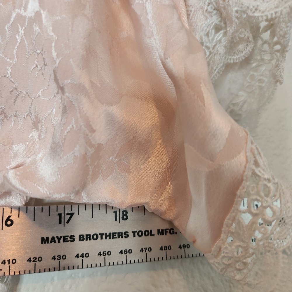 Vintage Jessica McClintock pleated coquette fairy core cottage core lace dress - Picture 13 of 13